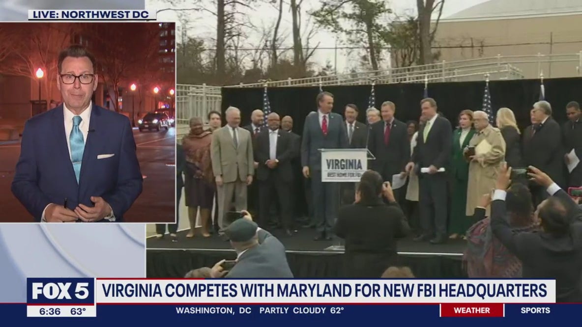 Virginia competing with Maryland for new FBI headquarters